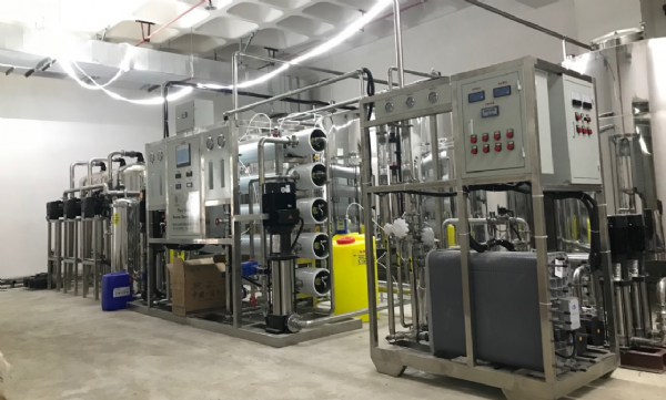 5T/H雙級反滲透+EDI設備